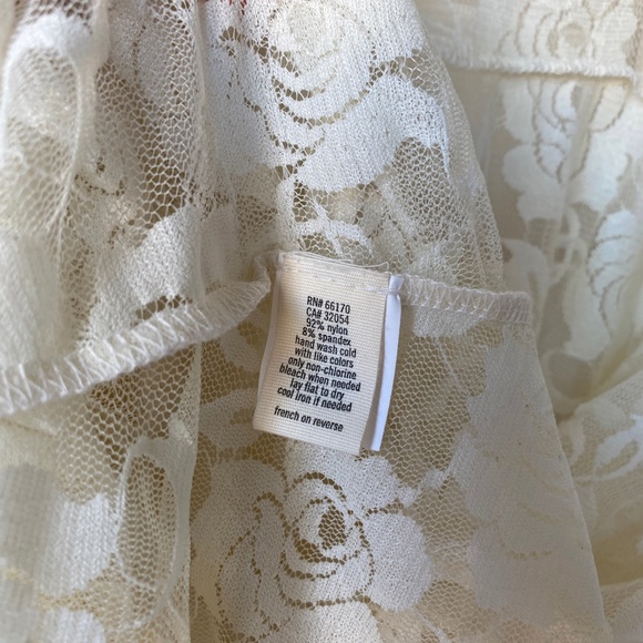 Pins & Needles Lace Kimono Top in Ivory (Size S) - Picture 9 of 9